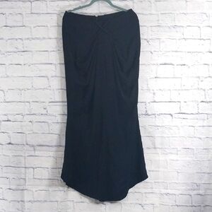 🔵BOGO FREE🔵 Vanessa Riley London Designer Black Maxi Skirt Sz 6